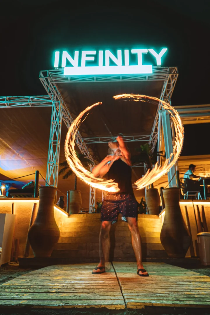 Infinity Beach Club Party Zante Dancer
