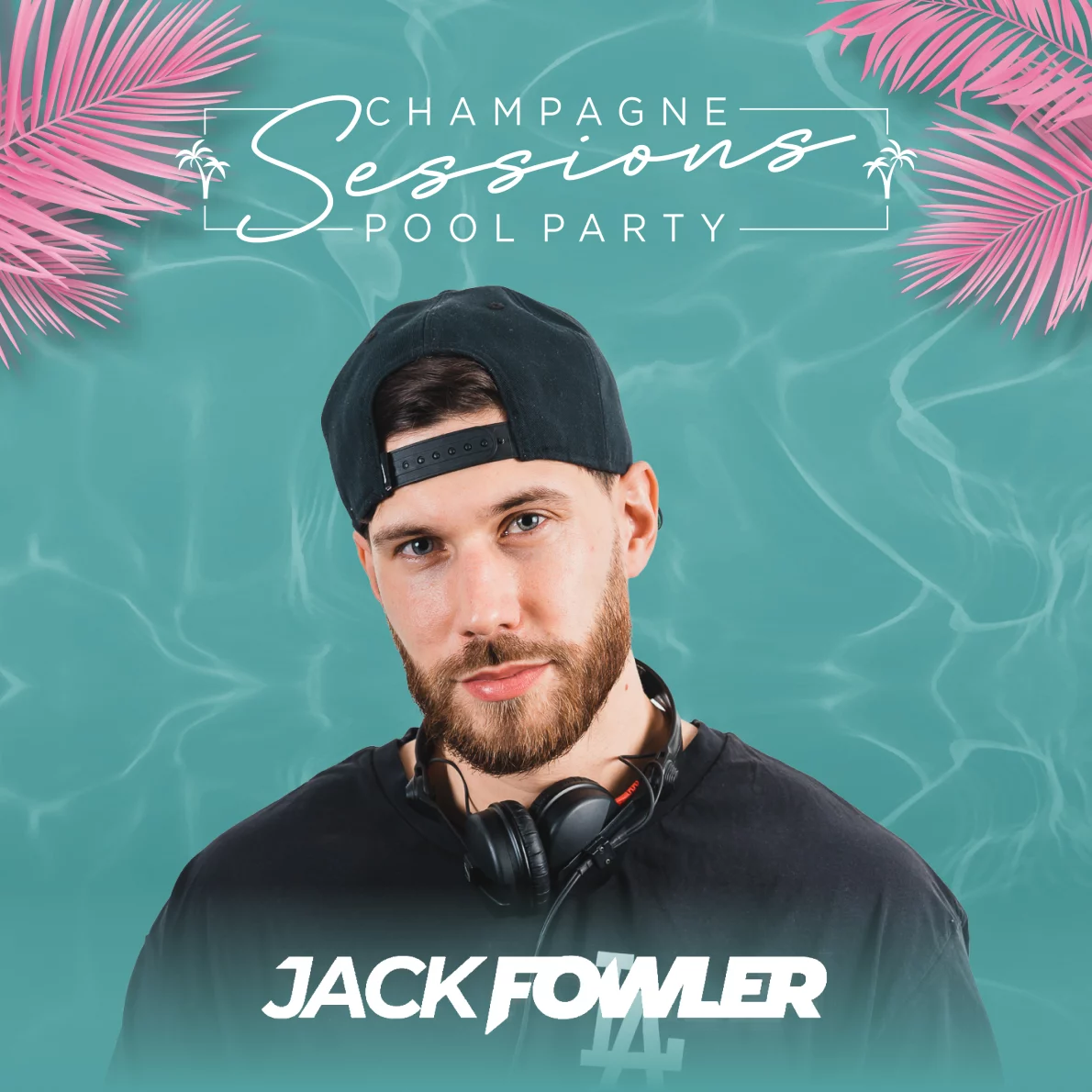 Jack Fowler Artist Champagne Sessions Pool Party Zante