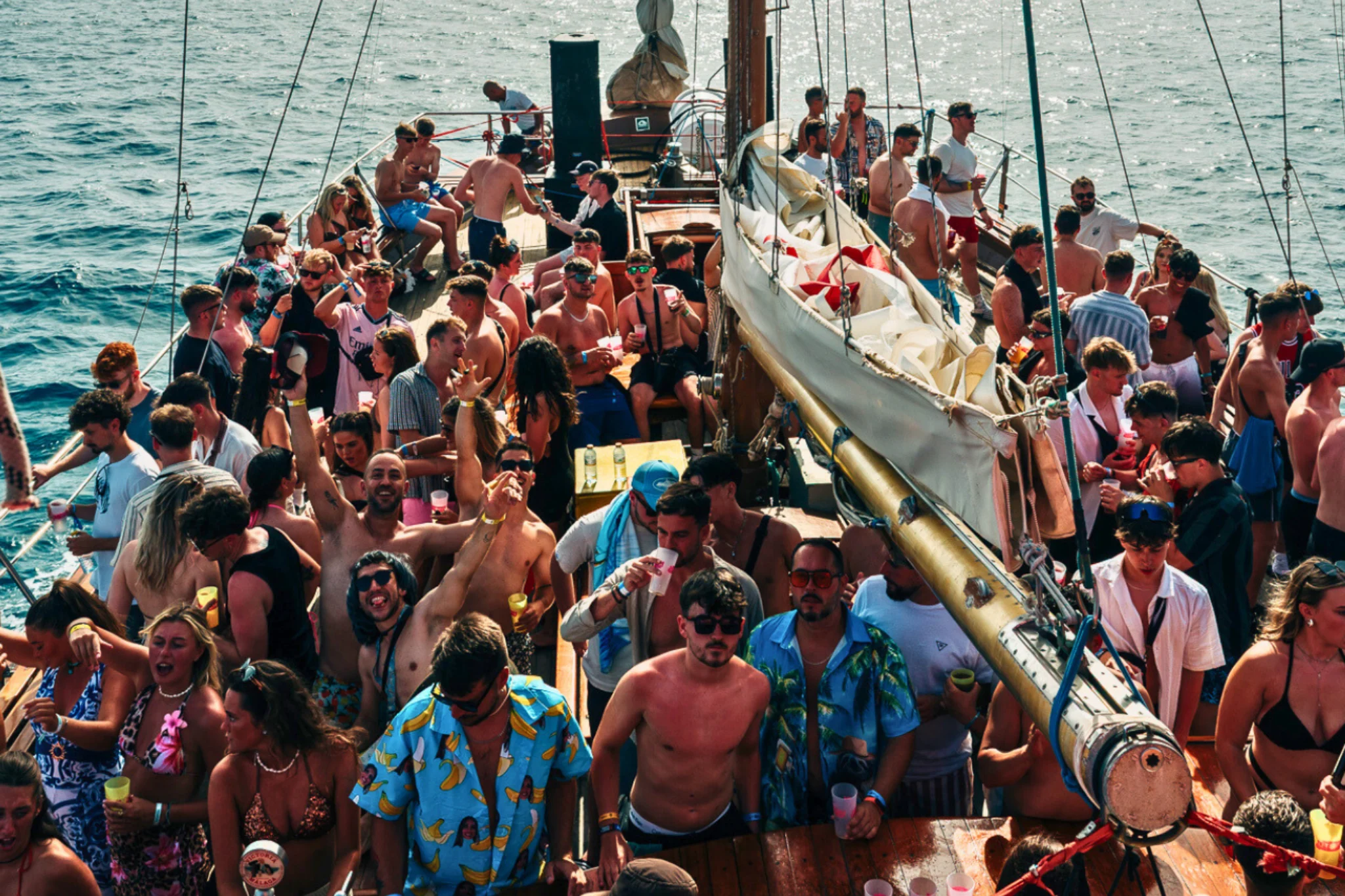 Tenerife boat party